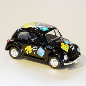 Die Cast 1967 Volkswagen Beetle, pull back & go action.